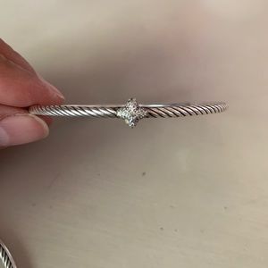 David Yurman silver bangle
